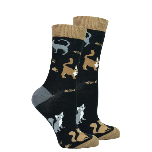 Women's Mrs. Kitty Socks