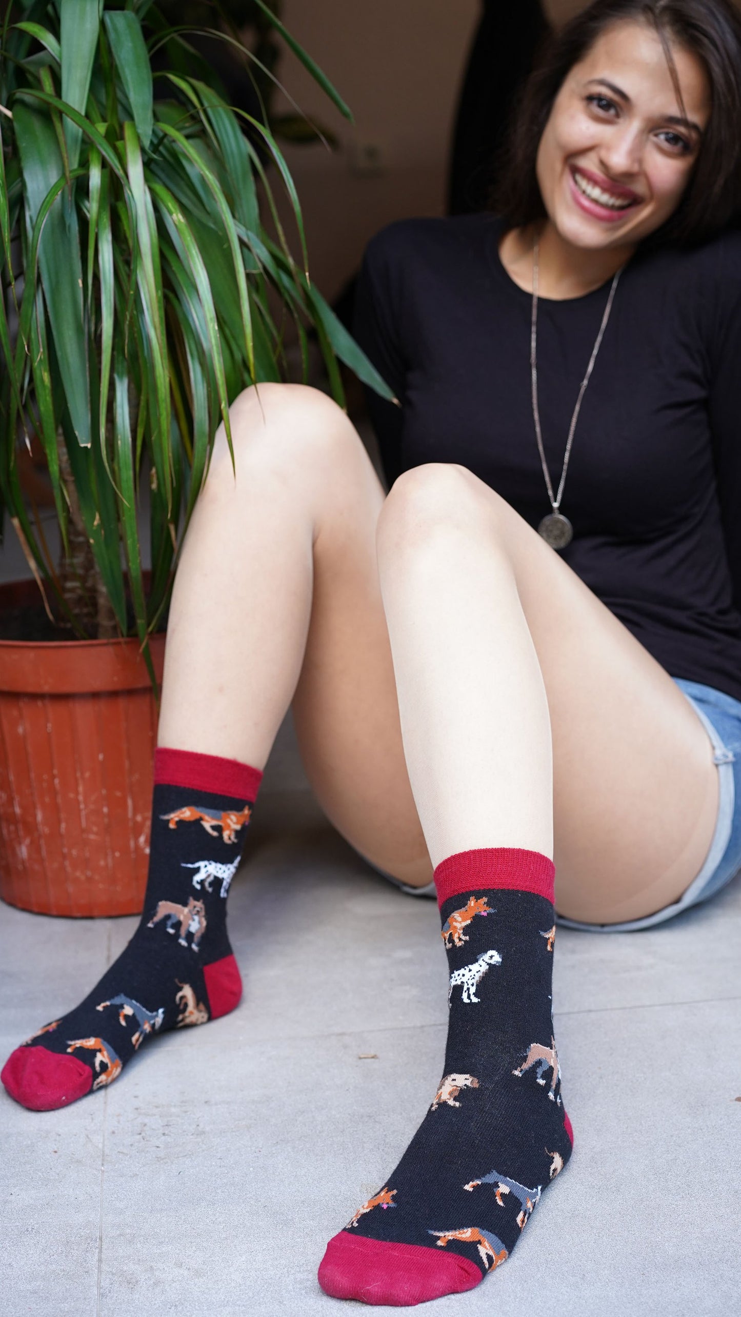 Women's Dog Species Socks