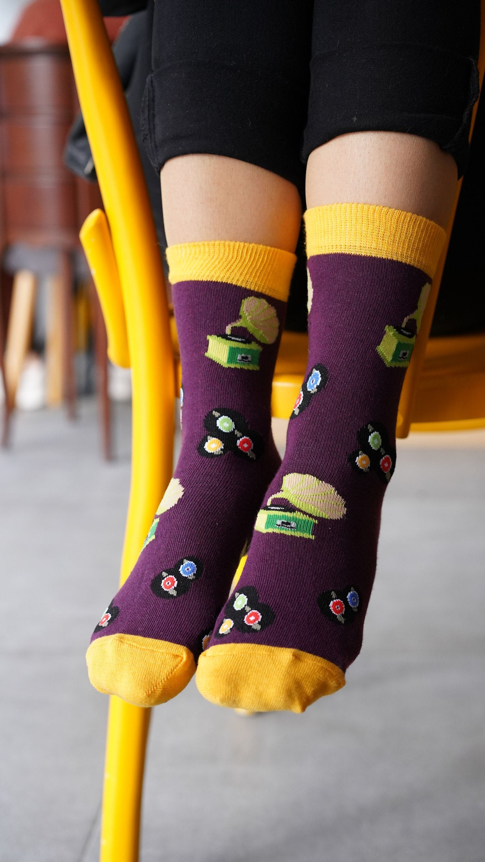 Women's Gramophone Socks