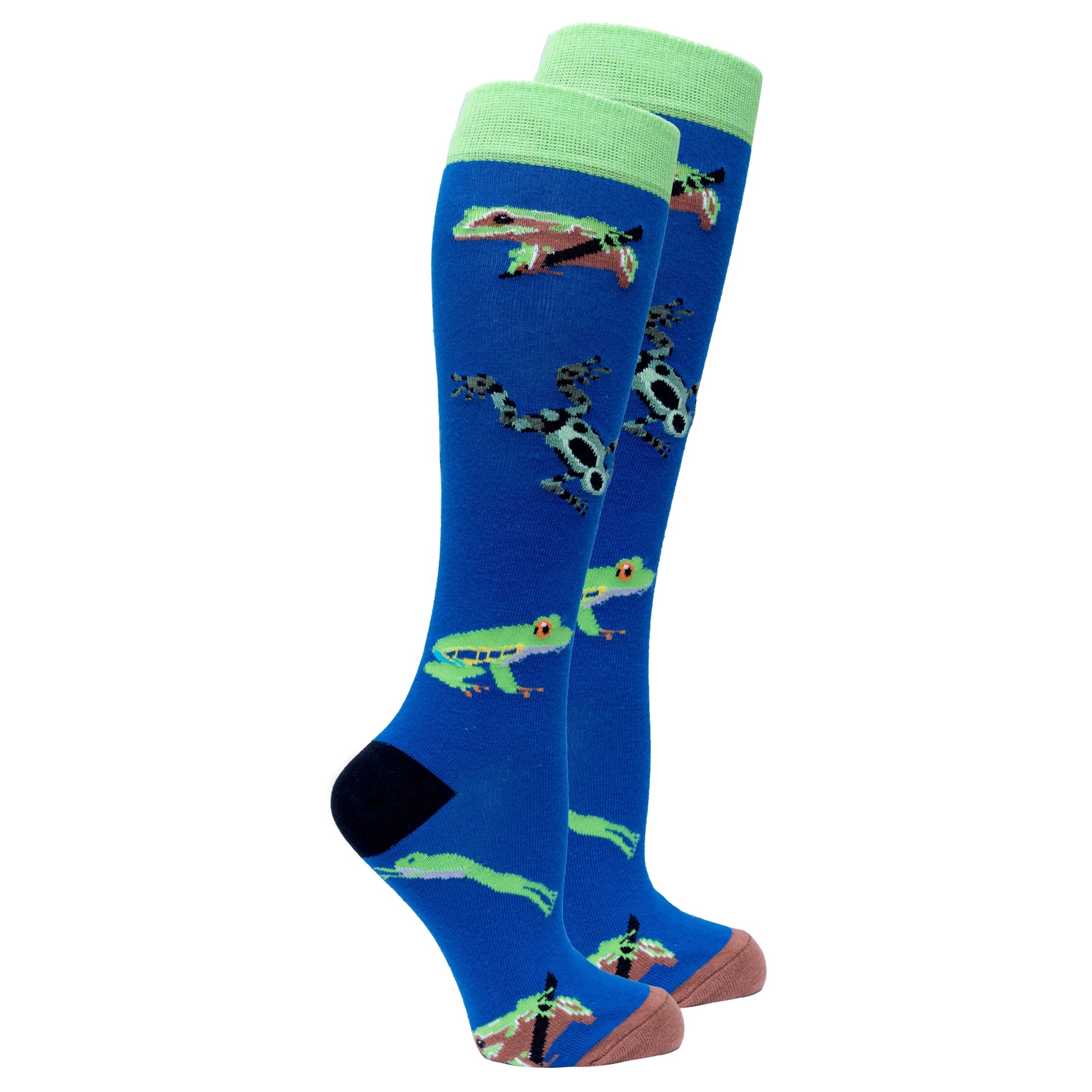 Women's Frog Knee High Socks