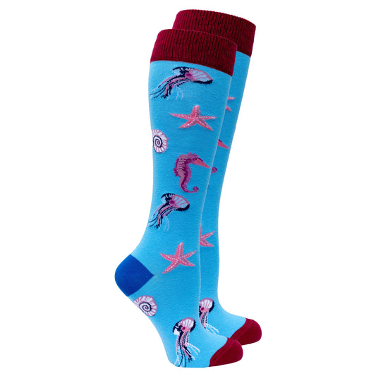 Women's Jellyfish Knee High Socks