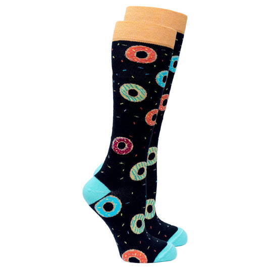 Women's Donuts Knee High Socks