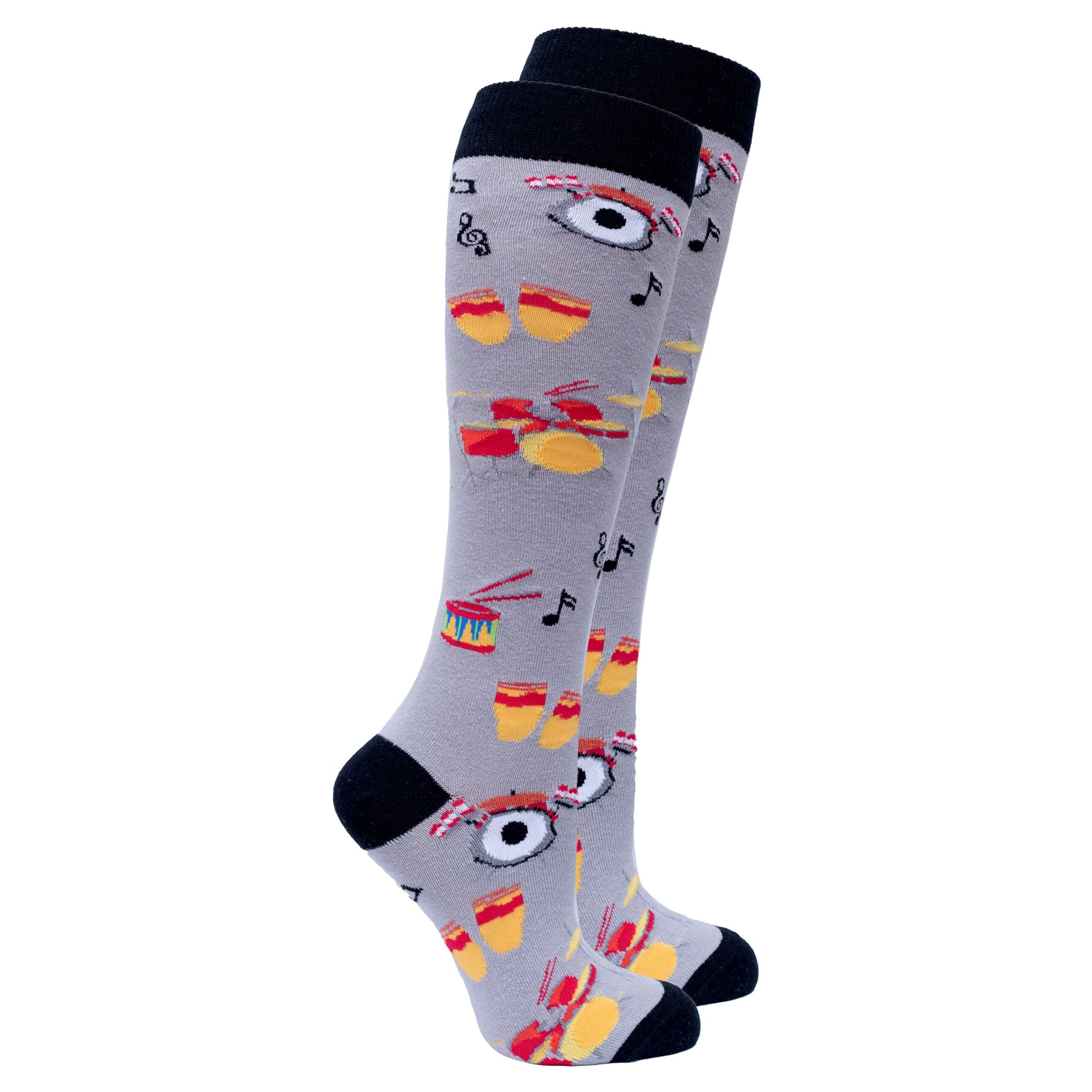 Women's Drums Knee High Socks