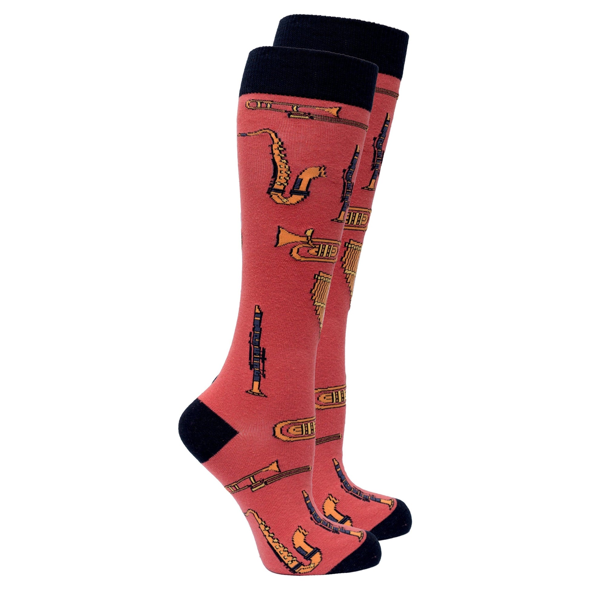 Women's Brass Knee High Socks