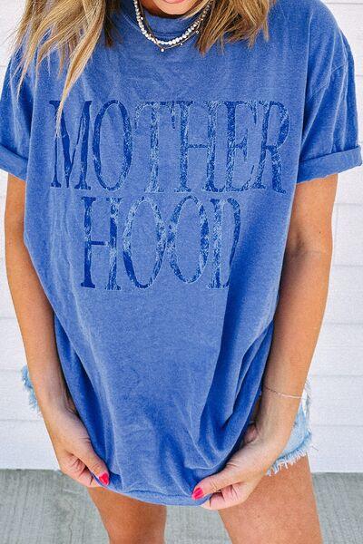 MOTHERHOOD Letter Graphic T-Shirt