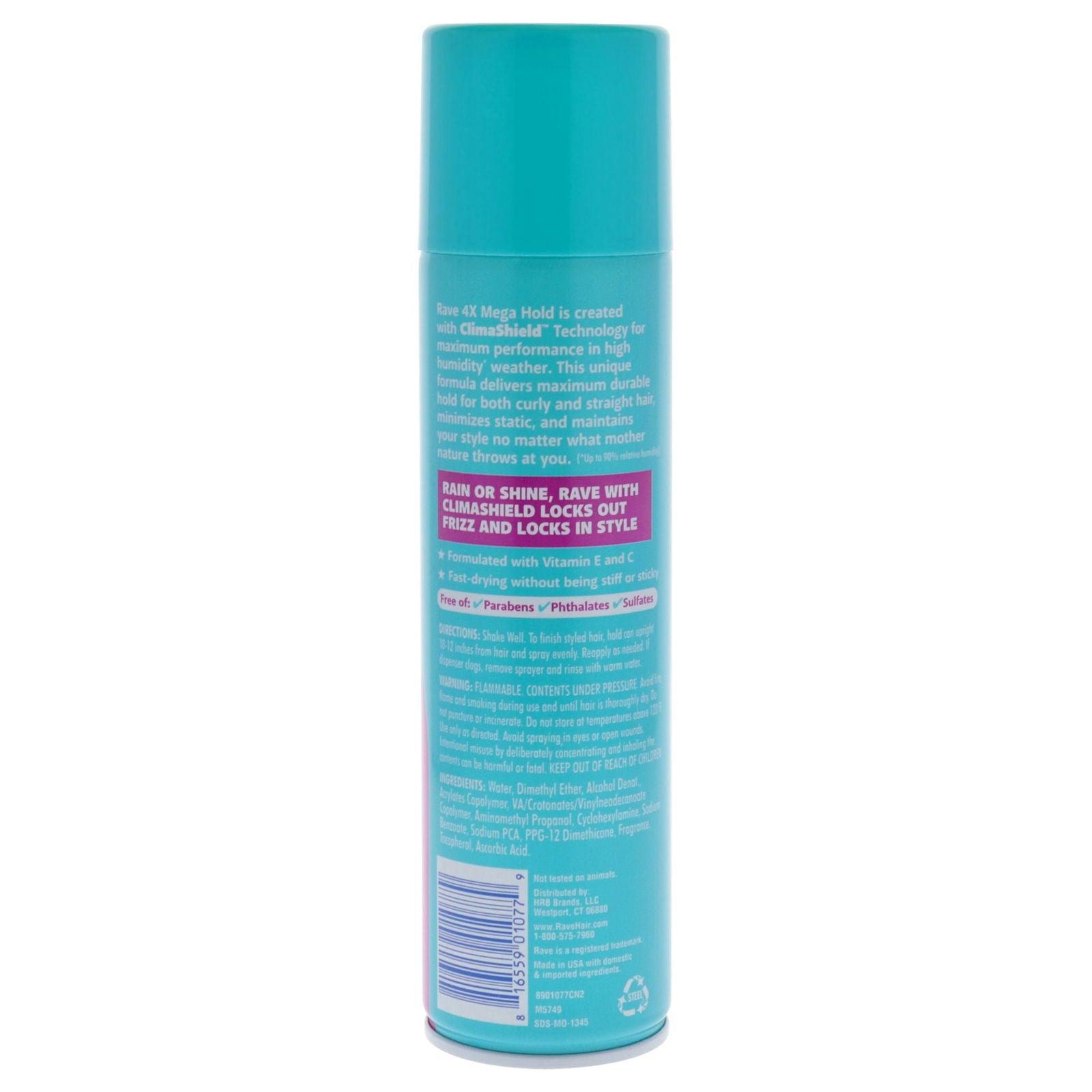 4X Mega Hold Hairspray - Unscented