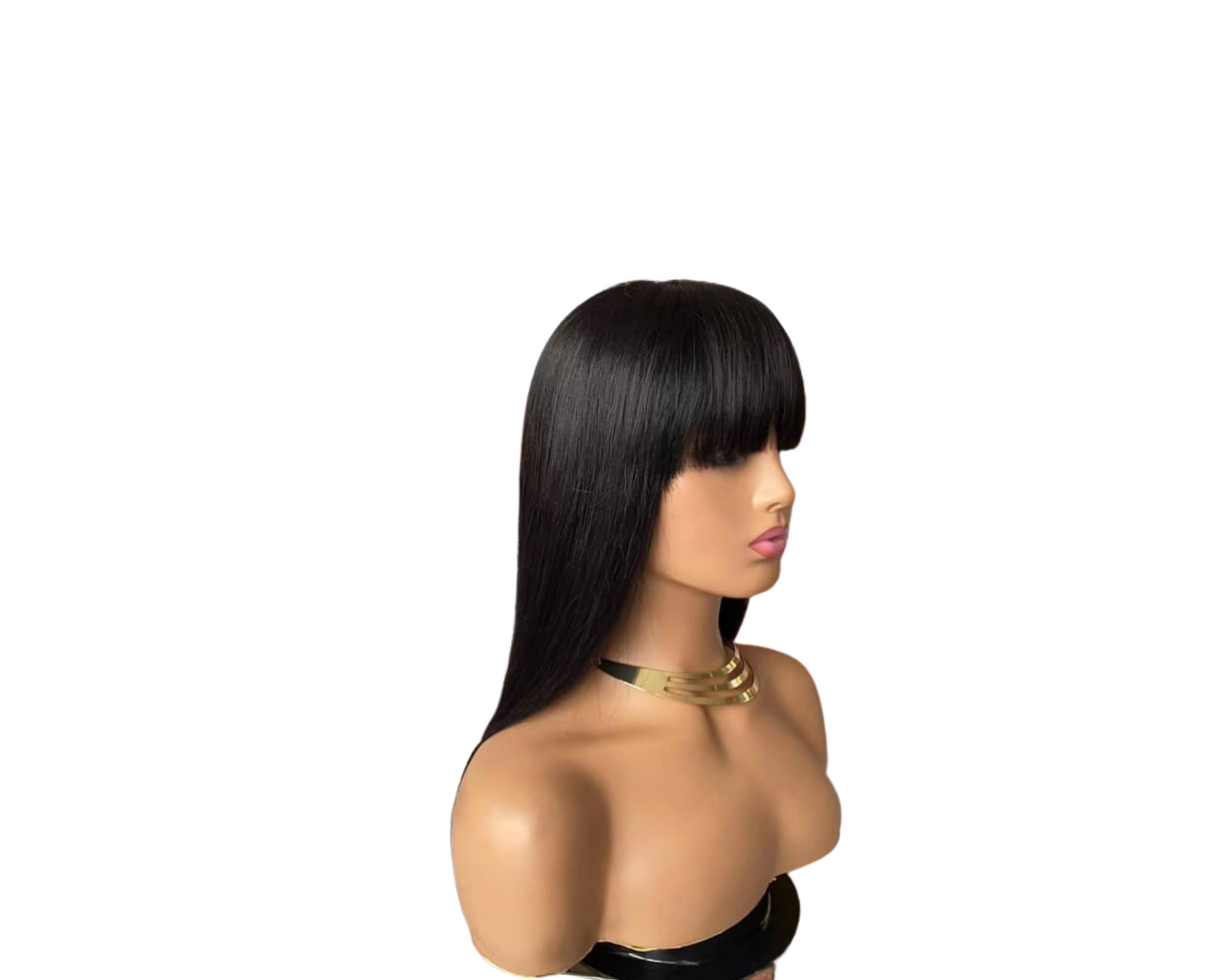 Straight Human Hair Wigs With Bangs Full Machine Made Brazilian HumanBrand Name: BeumaxWigs Length: longWeight: 180% is 230g, 200% is 300gLace Wig Type: Lace Part Material Grade: Remy HairMaterial: Human HairMade Method: Machine MadeCan Be Permed: YesItem