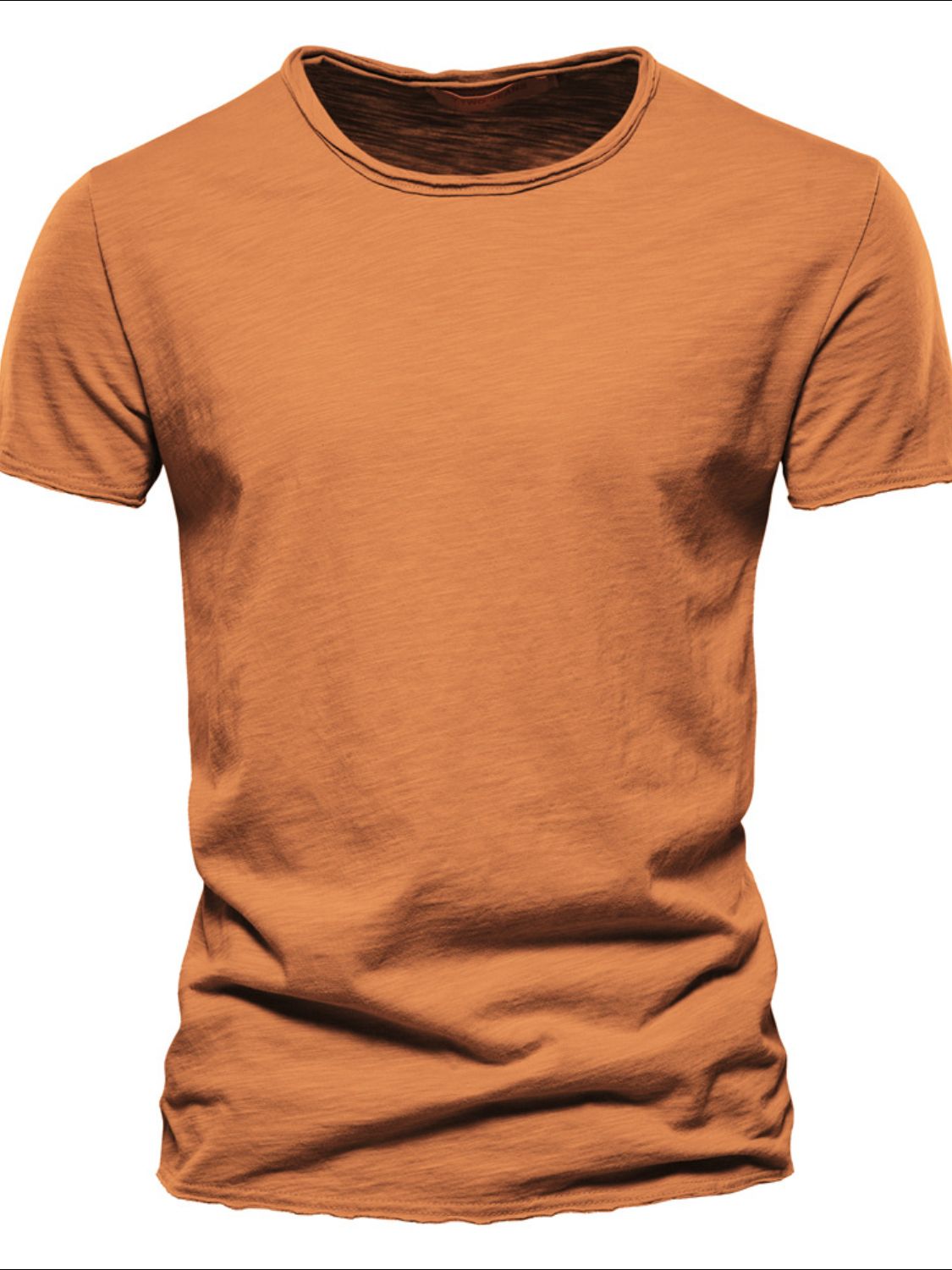 Men's Full Size Round Neck Short Sleeve T-Shirt Plus Size