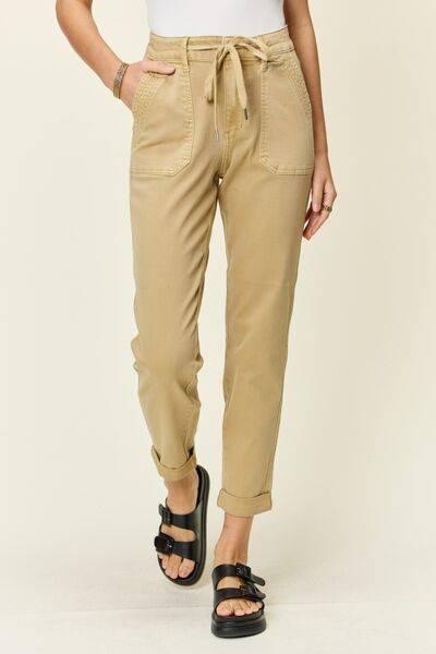 Judy Blue Full Size High Waist Jogger Jeans - Clothes For Her Online Store