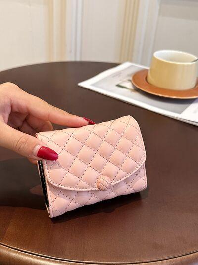 PU Leather Solid Color Wallet - Clothes For Her Online Store