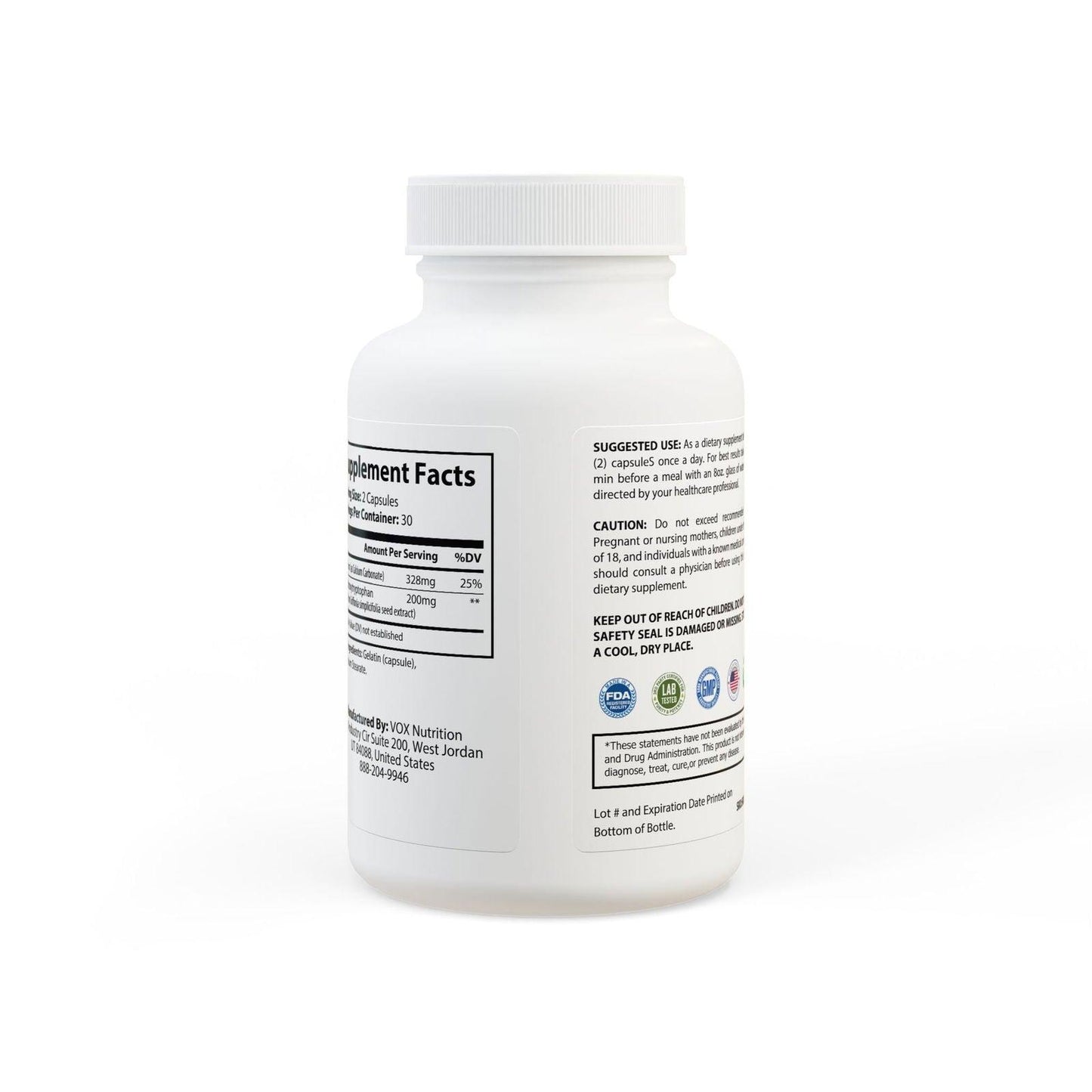 5-HTP Supplement (60 Capsules) - Clothes For Her Online Store