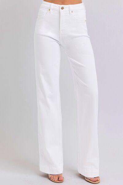RISEN Full Size High Waist Straight Jeans - Clothes For Her Online Store