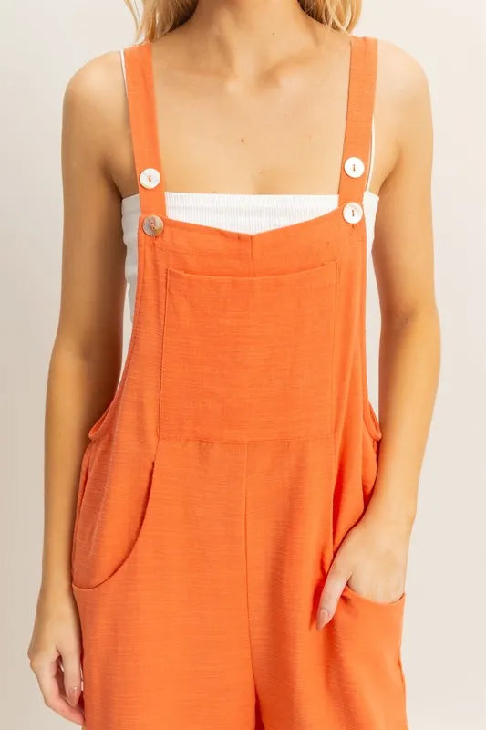 HYFVE Textured Wide Leg Overall