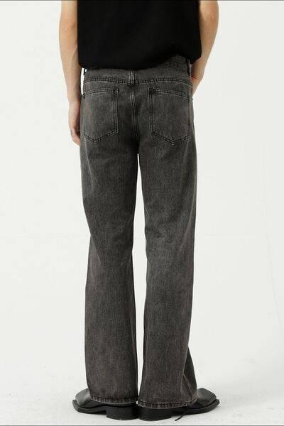 Mid Rise Jeans with Pockets - Clothes For Her Online Store