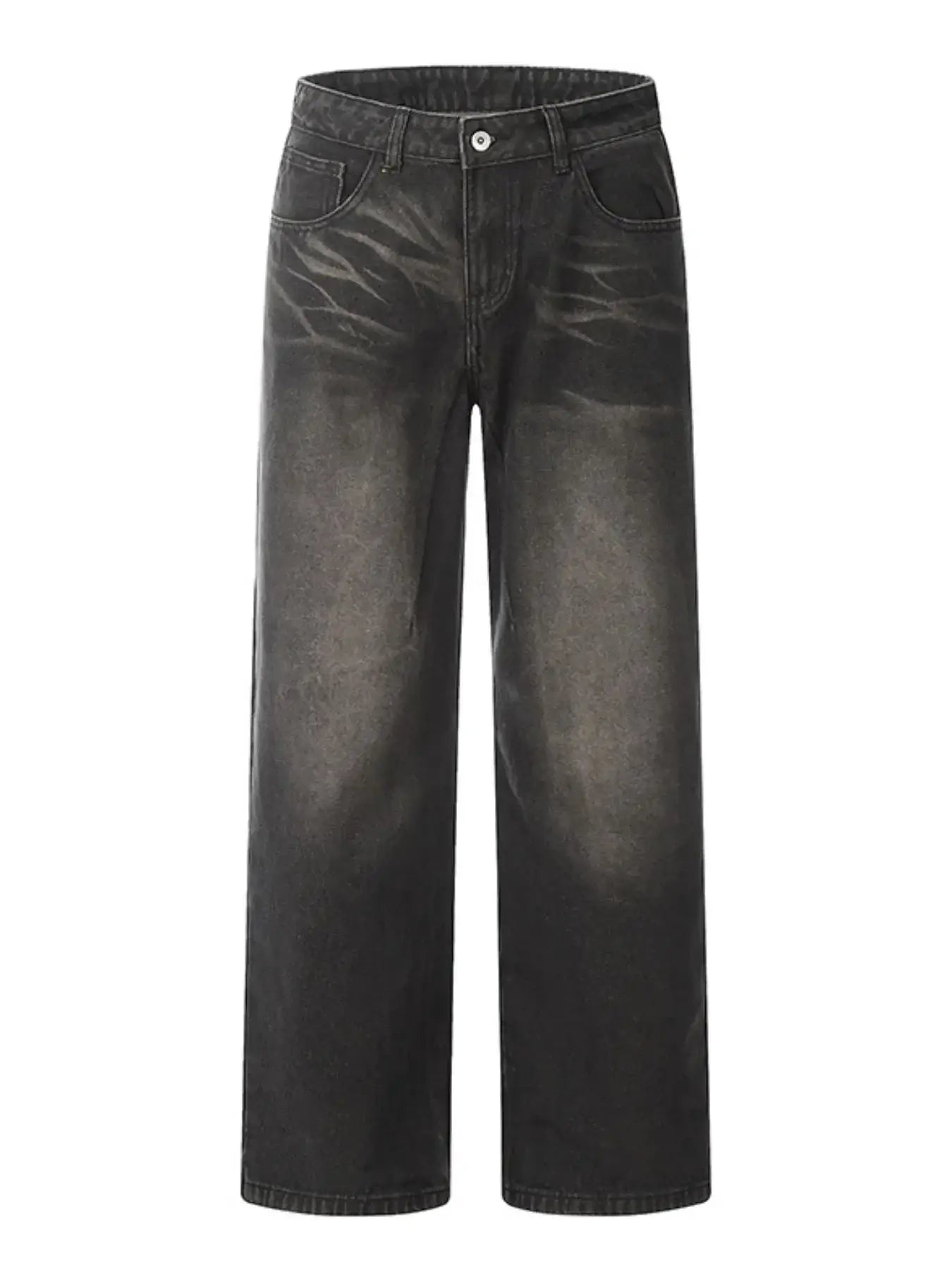 Men's Vintage Wash Loose Fit Jeans
