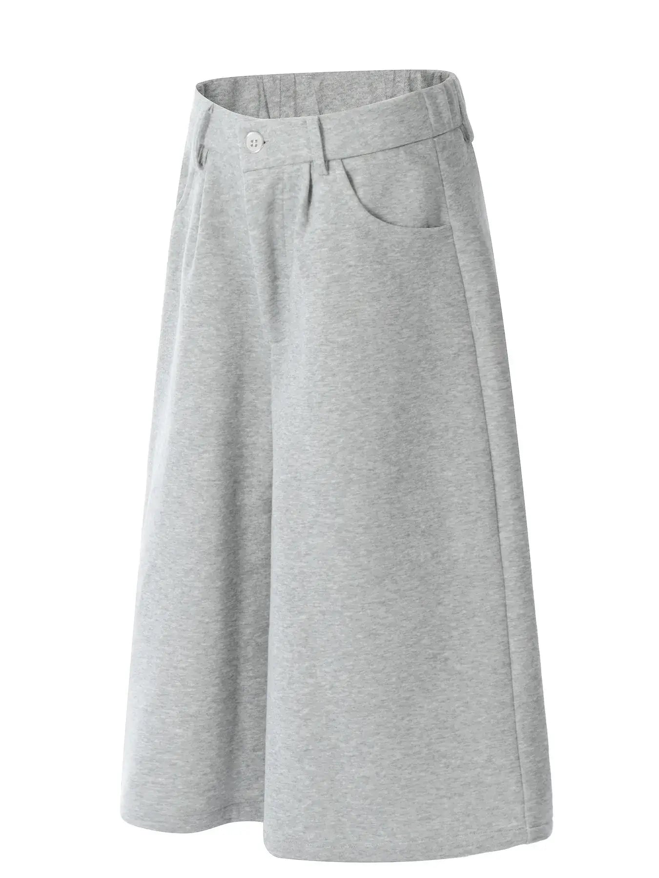 Men's Wide Leg Bermuda Shorts
