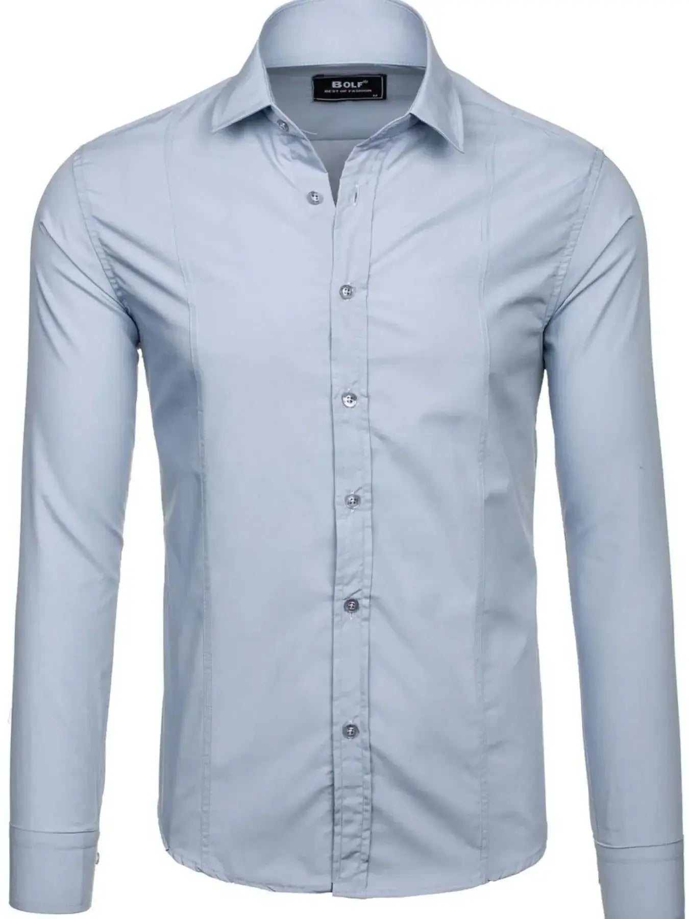 Men's Slim Fit Button-Down Shirt