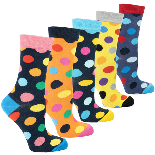 Women's Modern Dots Socks Set