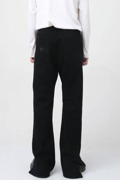 Mid Rise Jeans with Pockets - Clothes For Her Online Store