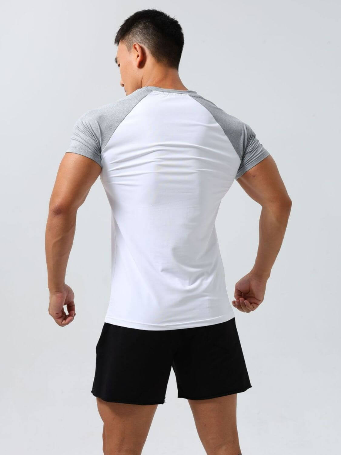 Men's Plus Size Round Neck Short Sleeve T-Shirt