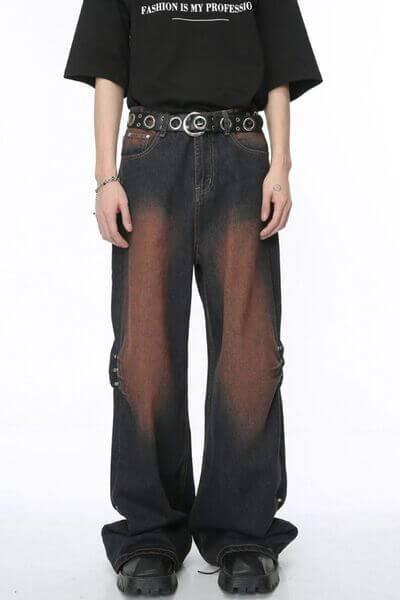 Wide Leg Jeans with Pockets - Clothes For Her Online Store