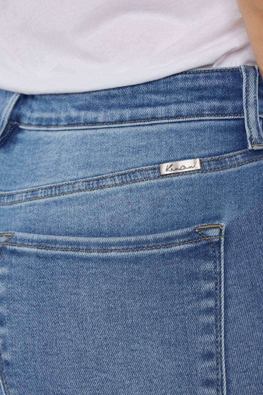 Kancan Full Size Cat's Whiskers High Waist Jeans - Clothes For Her Online Store