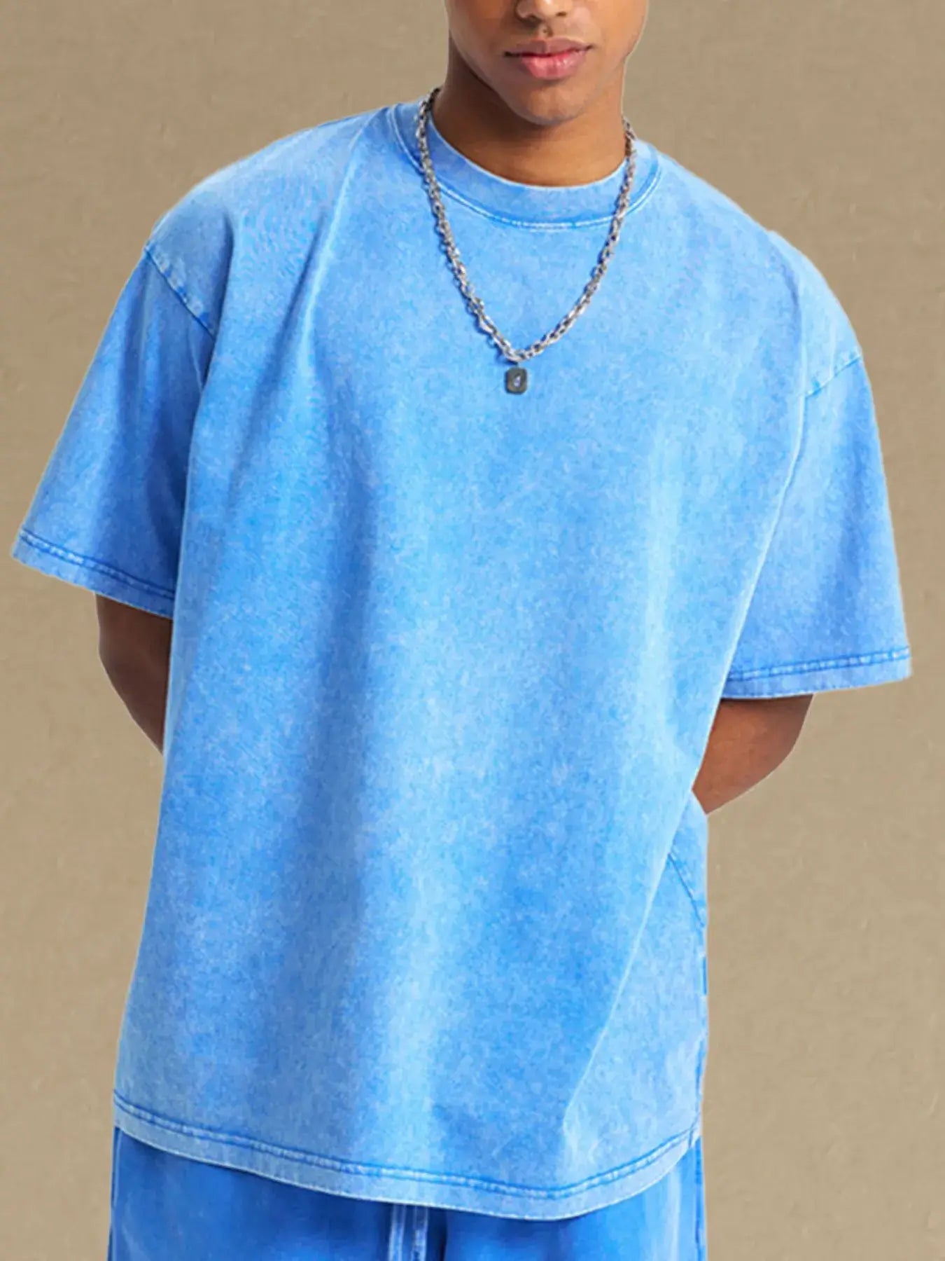 Men's Vintage Washed Oversized T-Shirt