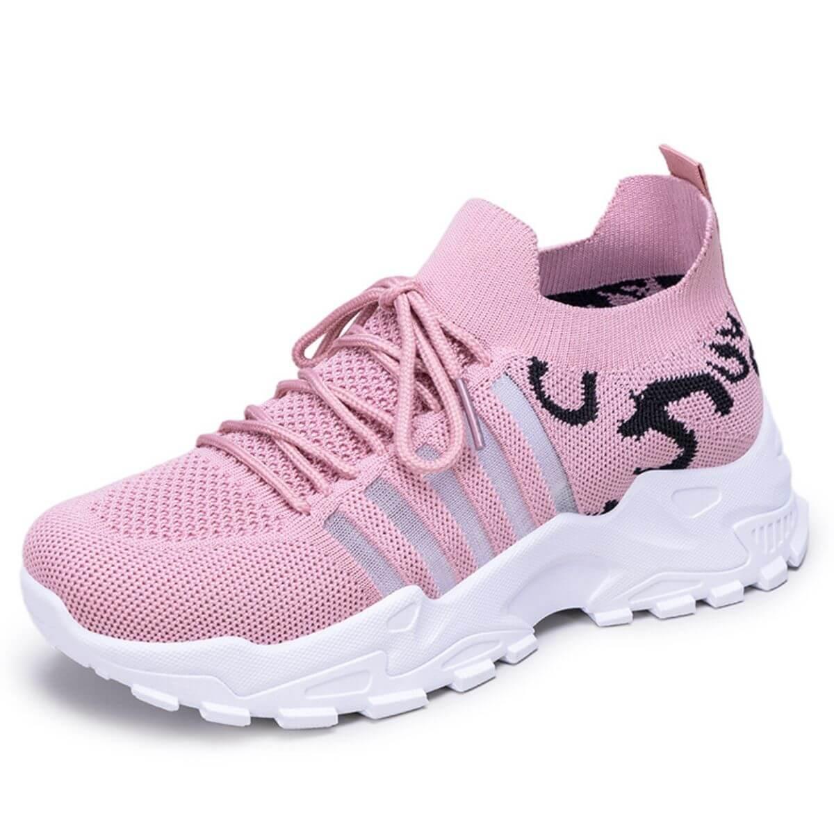 Lace Up Mesh Breathable Athletic - Clothes For Her Online Store