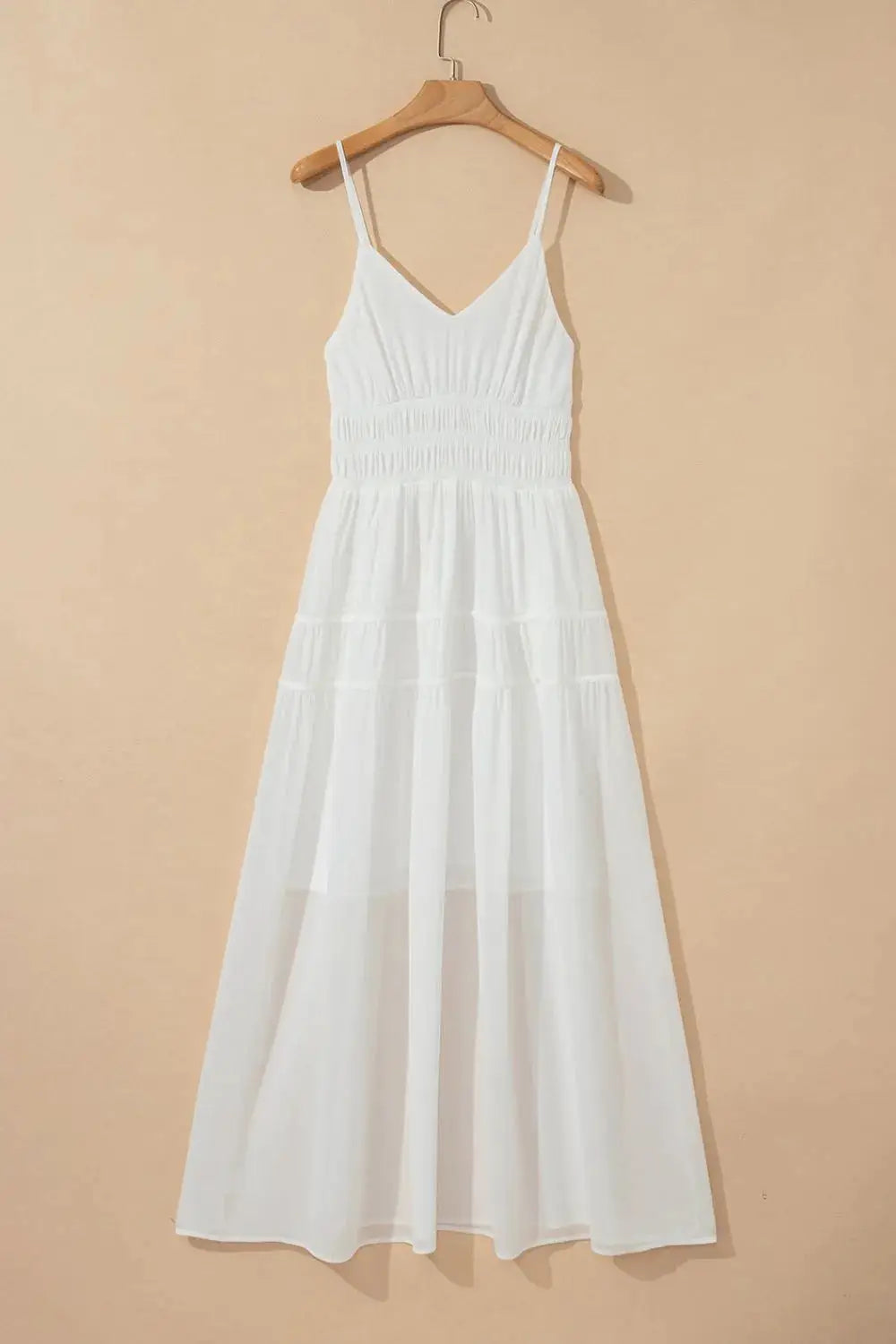 V-Neck High Waist Cami Dress - Clothes For Her Online Store