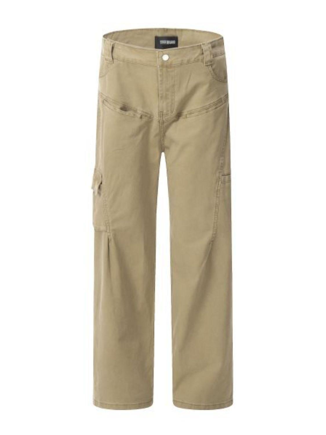 Men's Straight Leg Cargo Pants - Clothes For Her Online Store