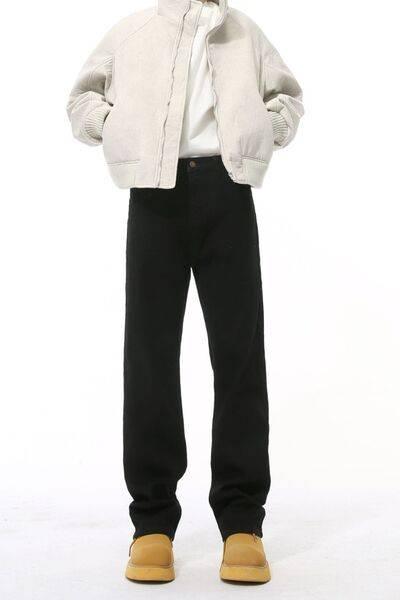 Side Zipper Slim Jeans - Clothes For Her Online Store