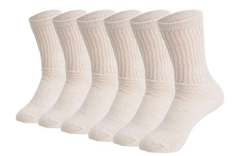 Cotton Crew Socks for Women 3 Pairs Athletic Sport Socks