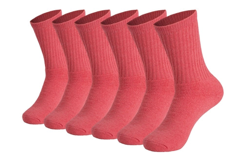 Cotton Crew Socks for Women 3 Pairs Athletic Sport Socks