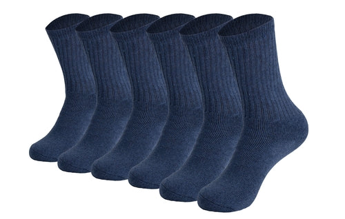 Cotton Crew Socks for Women 3 Pairs Athletic Sport Socks