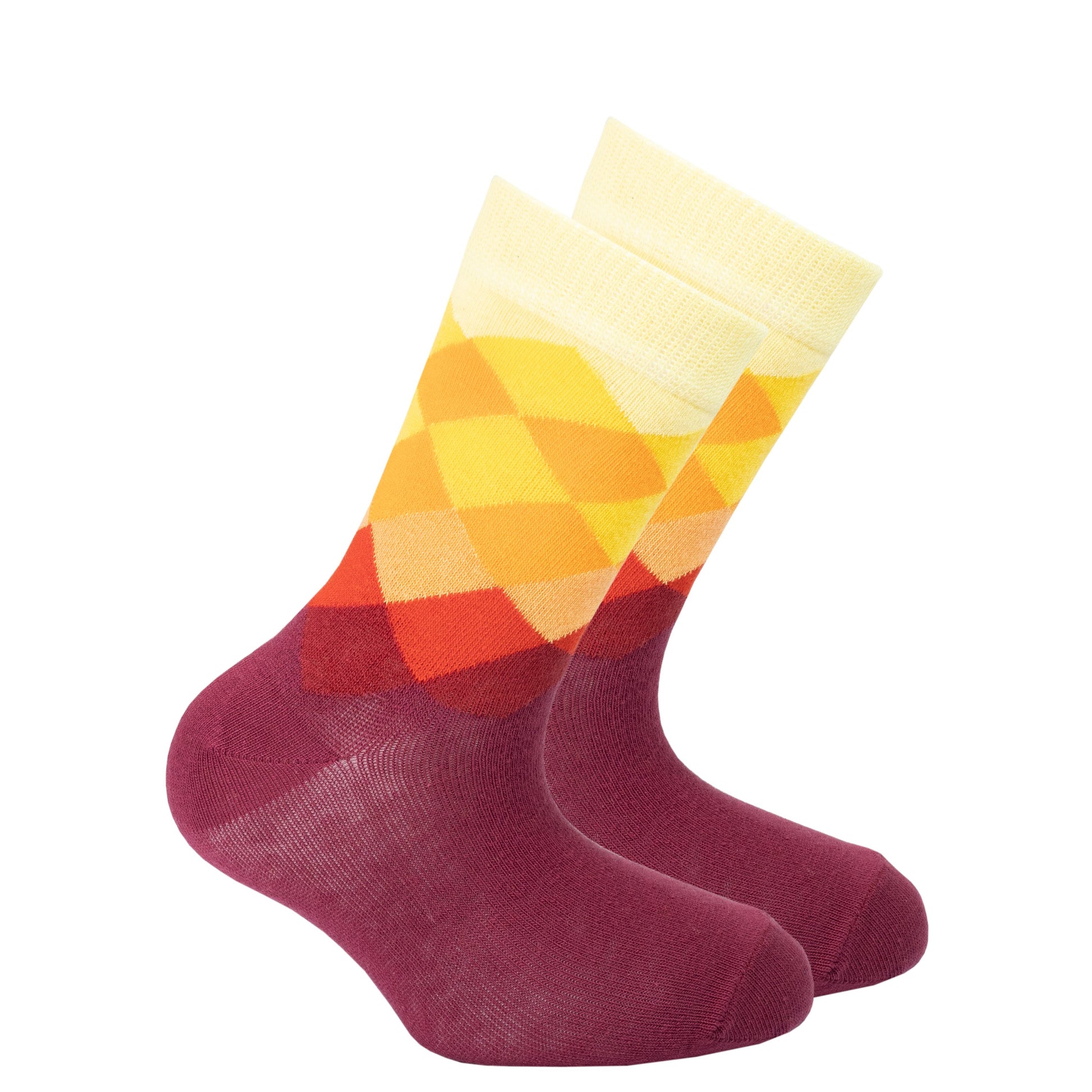 Kids Flame Diamond Socks