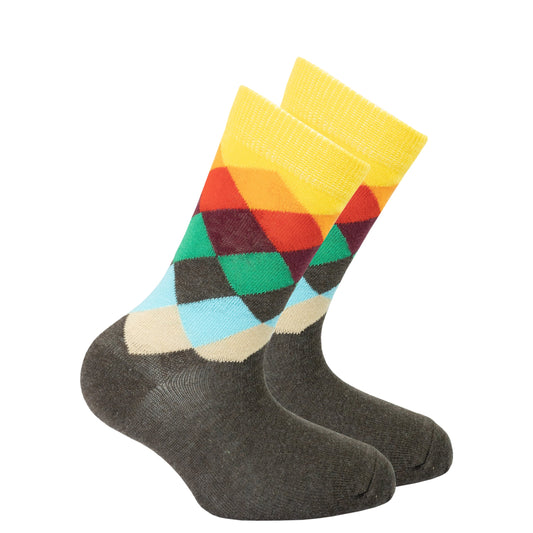 Kids Tobacco Flame Diamond Socks