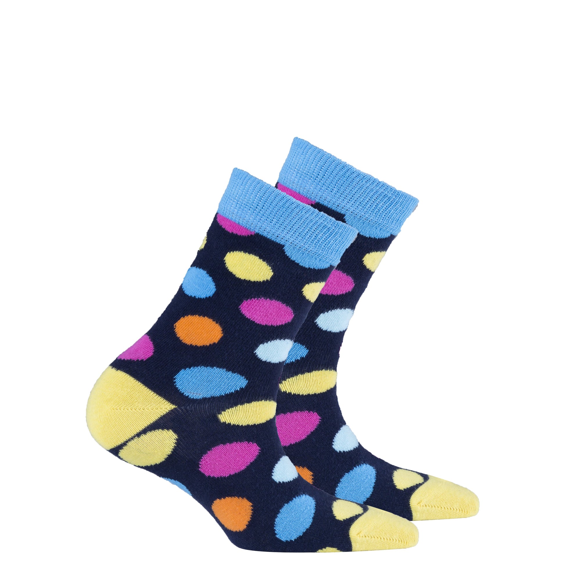 Kids Gold Marine Dot Socks