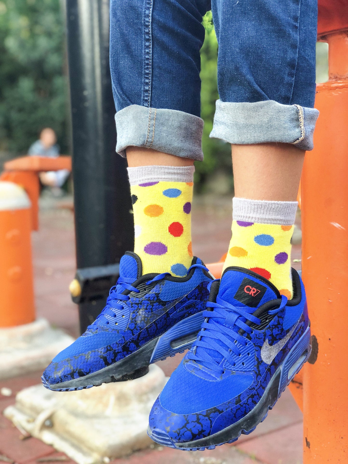 Kids Modern Dots Socks