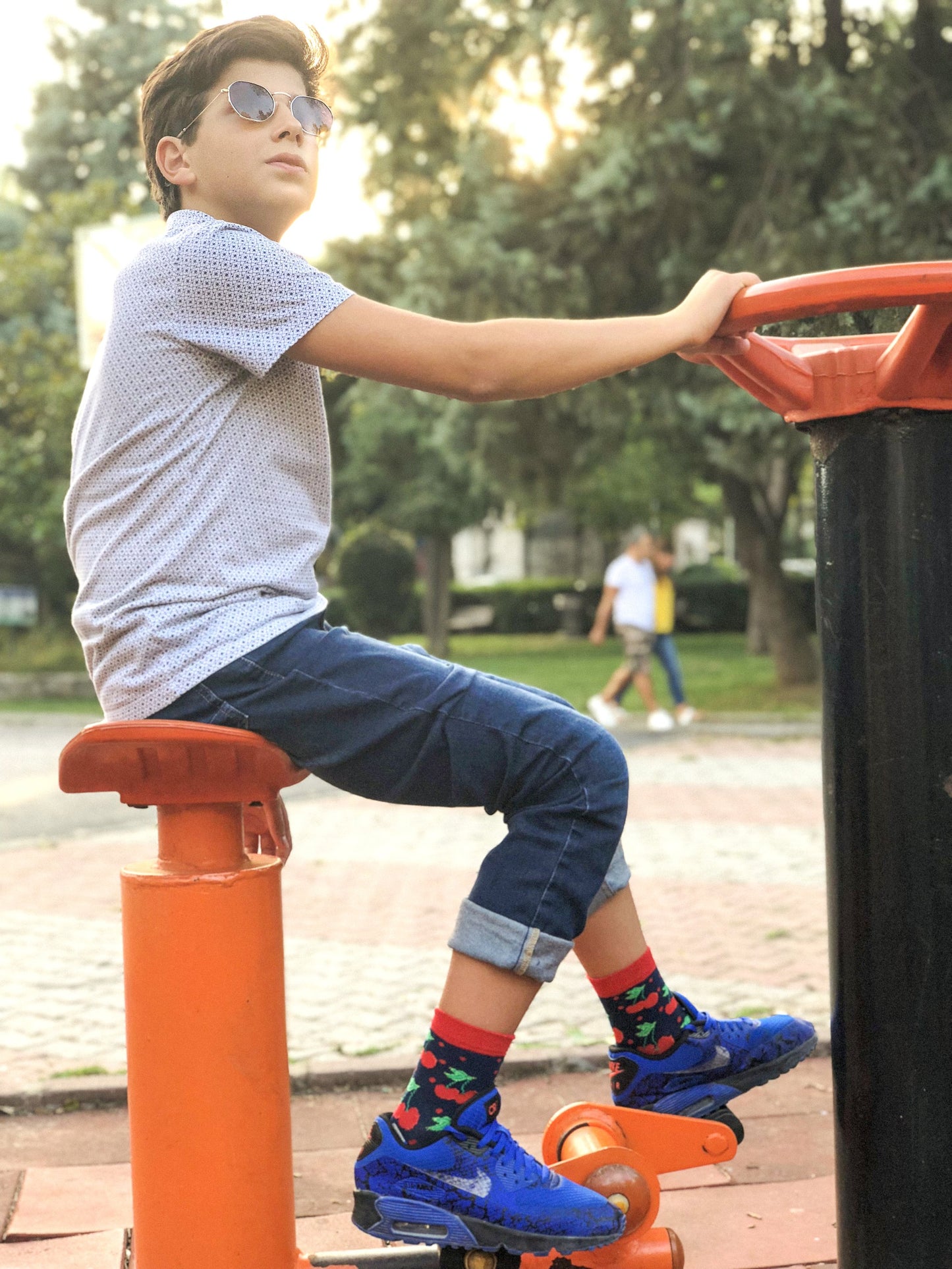 Kids Cherry Socks