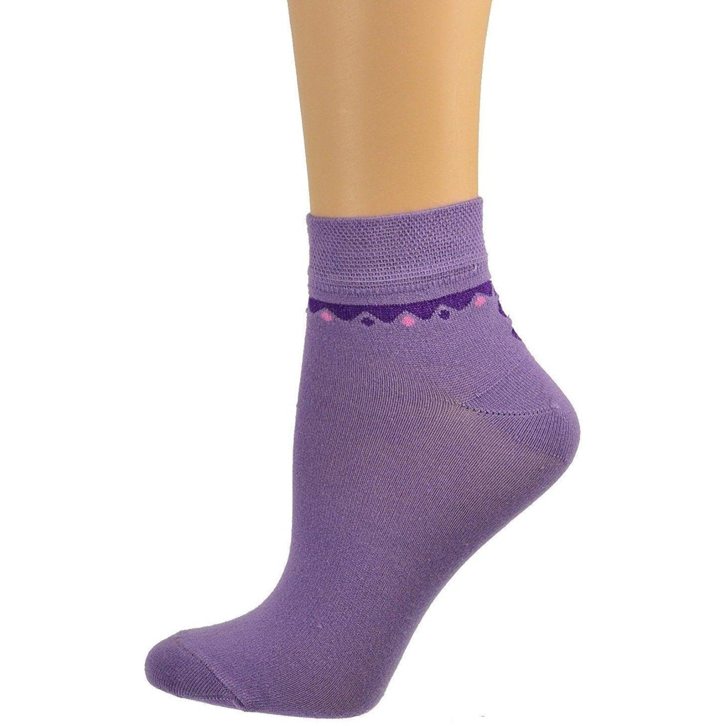 Women's Bamboo Low Cut 4 Pair Pack Multi Color Socks