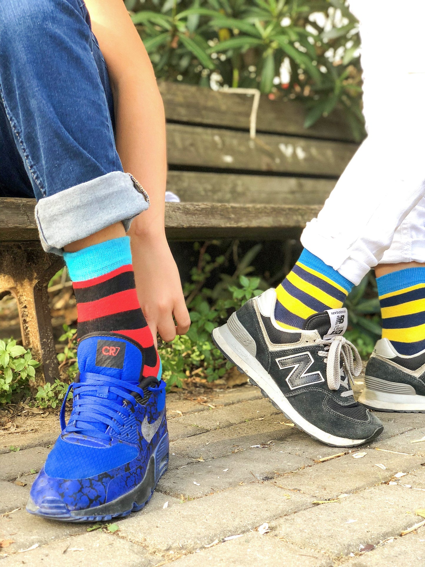 Kids Trendy Stripes Socks