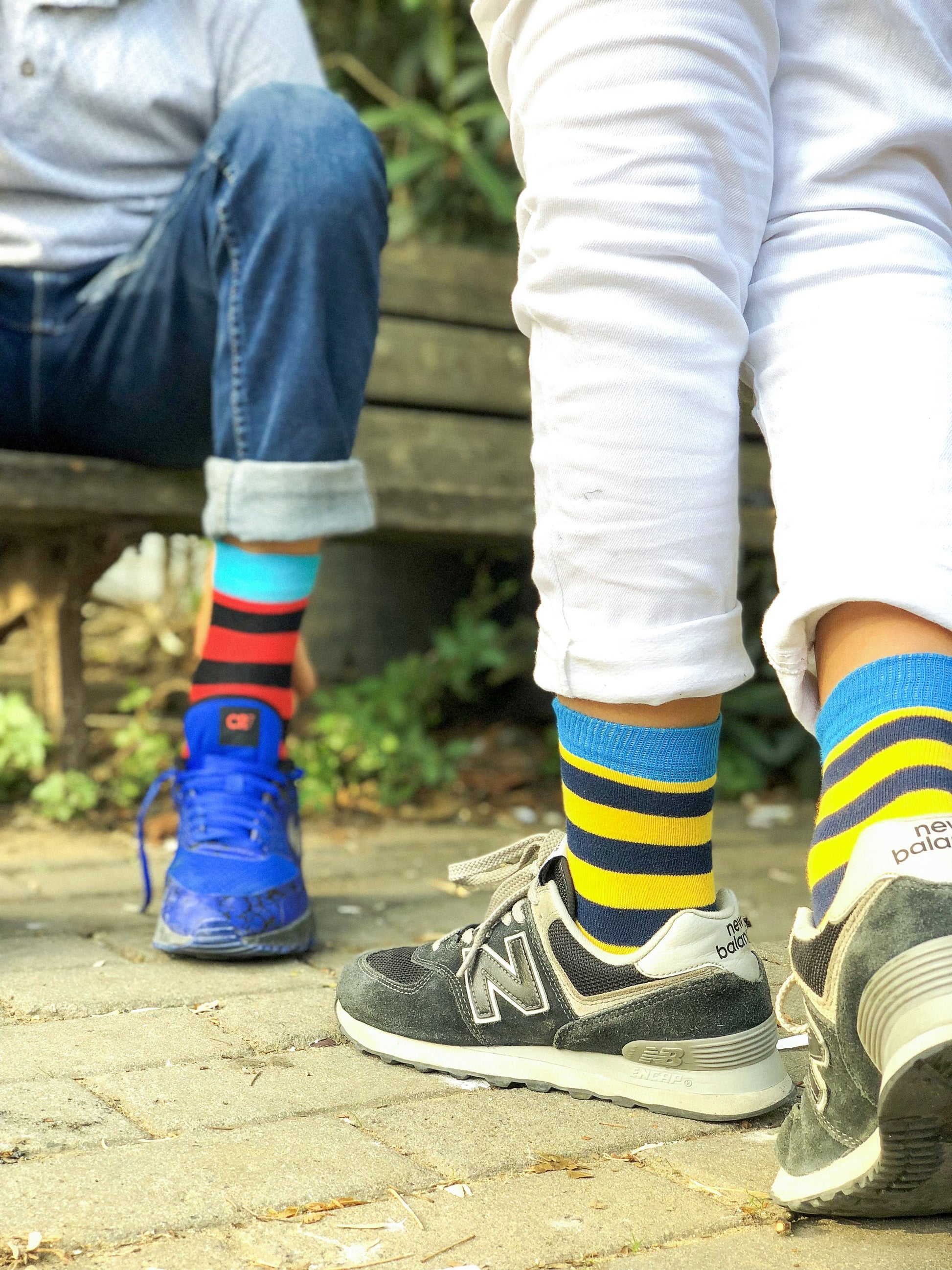 Kids Trendy Stripes Socks