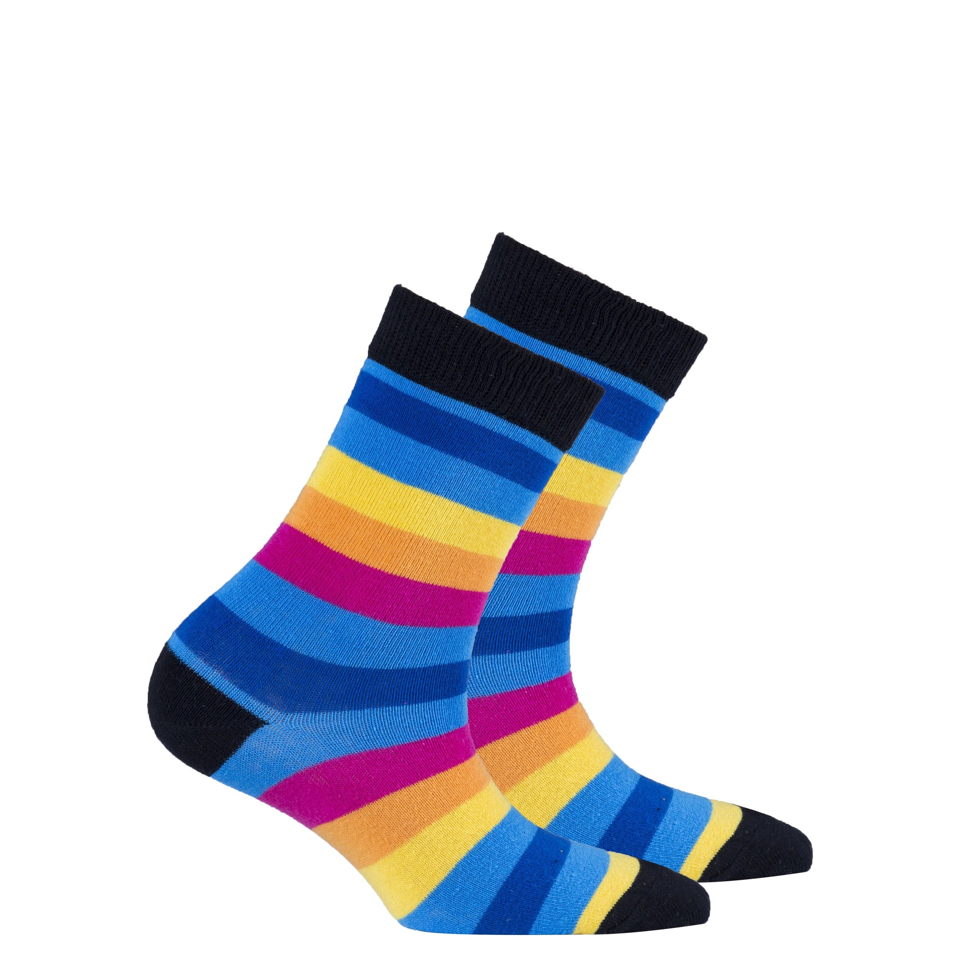 Kids Rainbow Stripe Socks