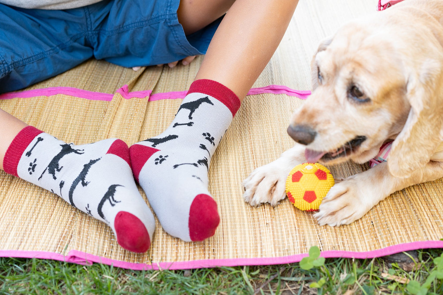 Kids Cute Dogs Socks