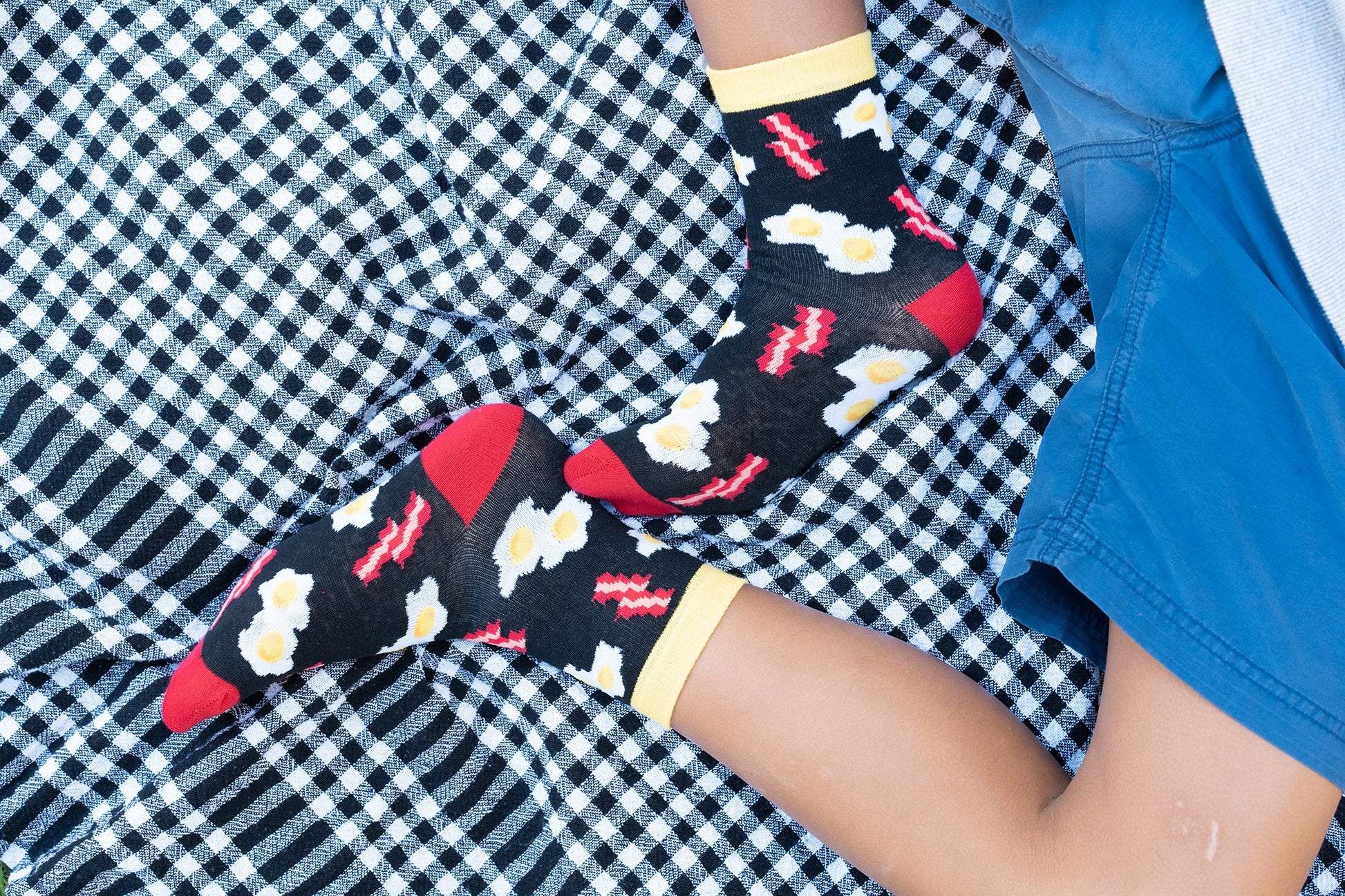 Kids Bacon & Eggs Socks