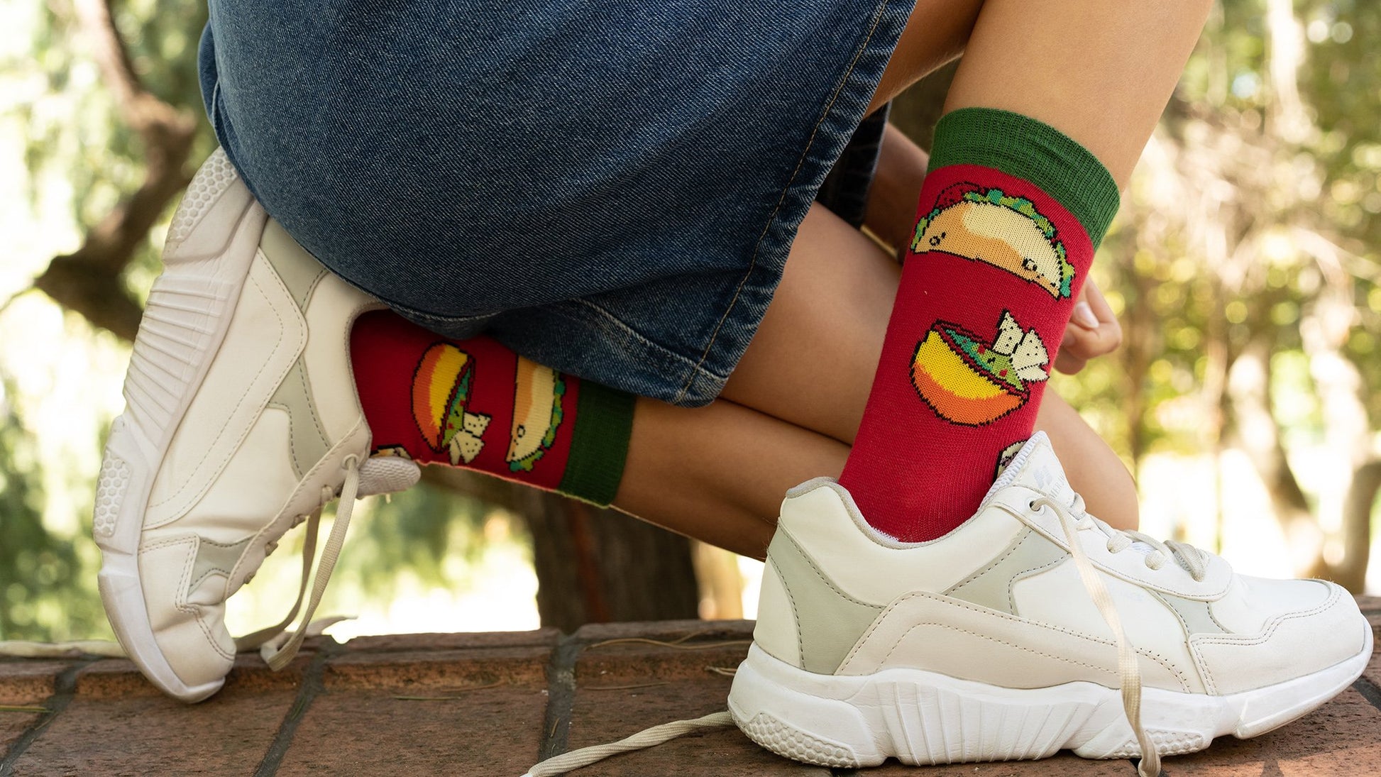 Kids Chili Tacos Socks