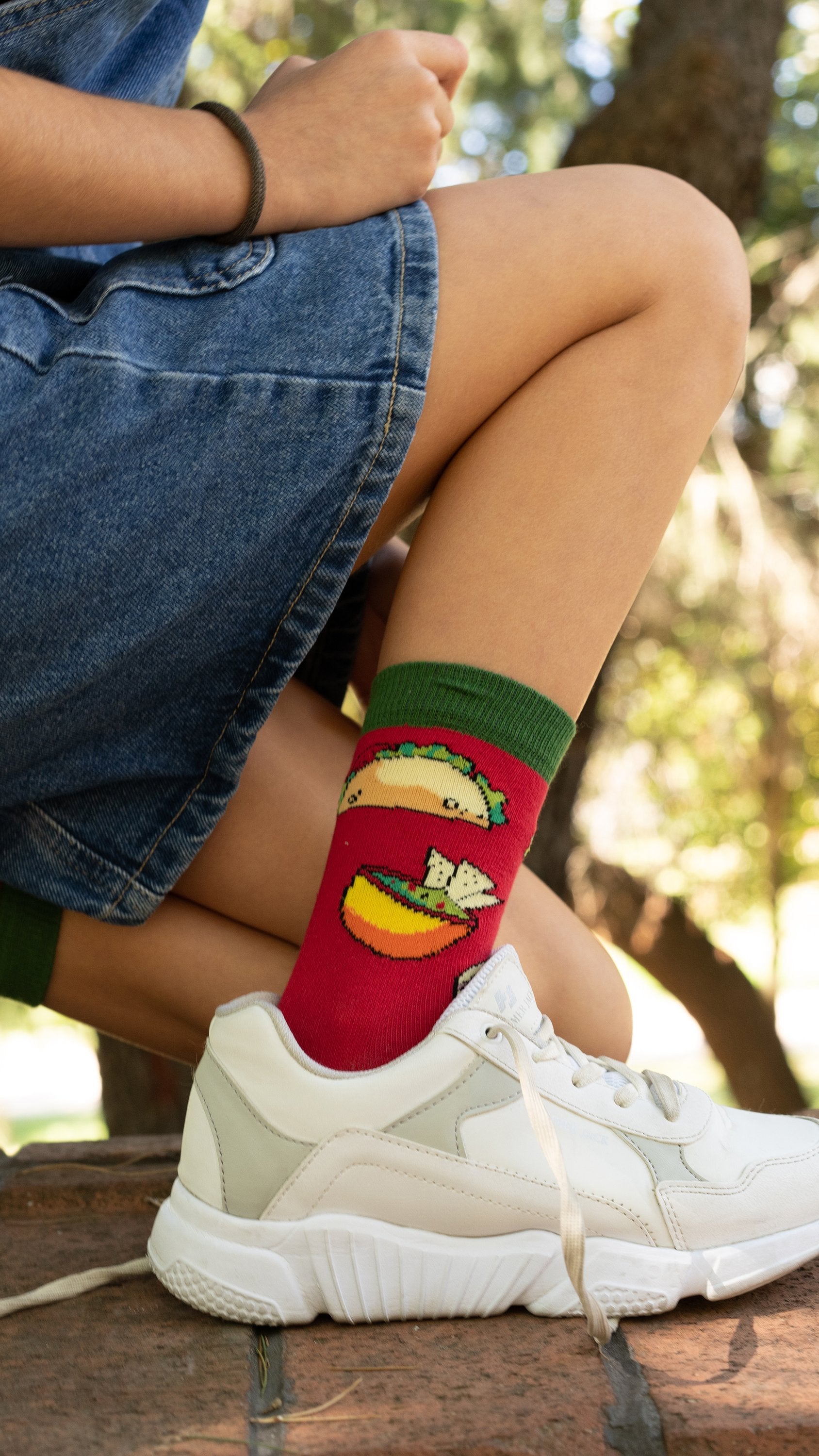 Kids Chili Tacos Socks