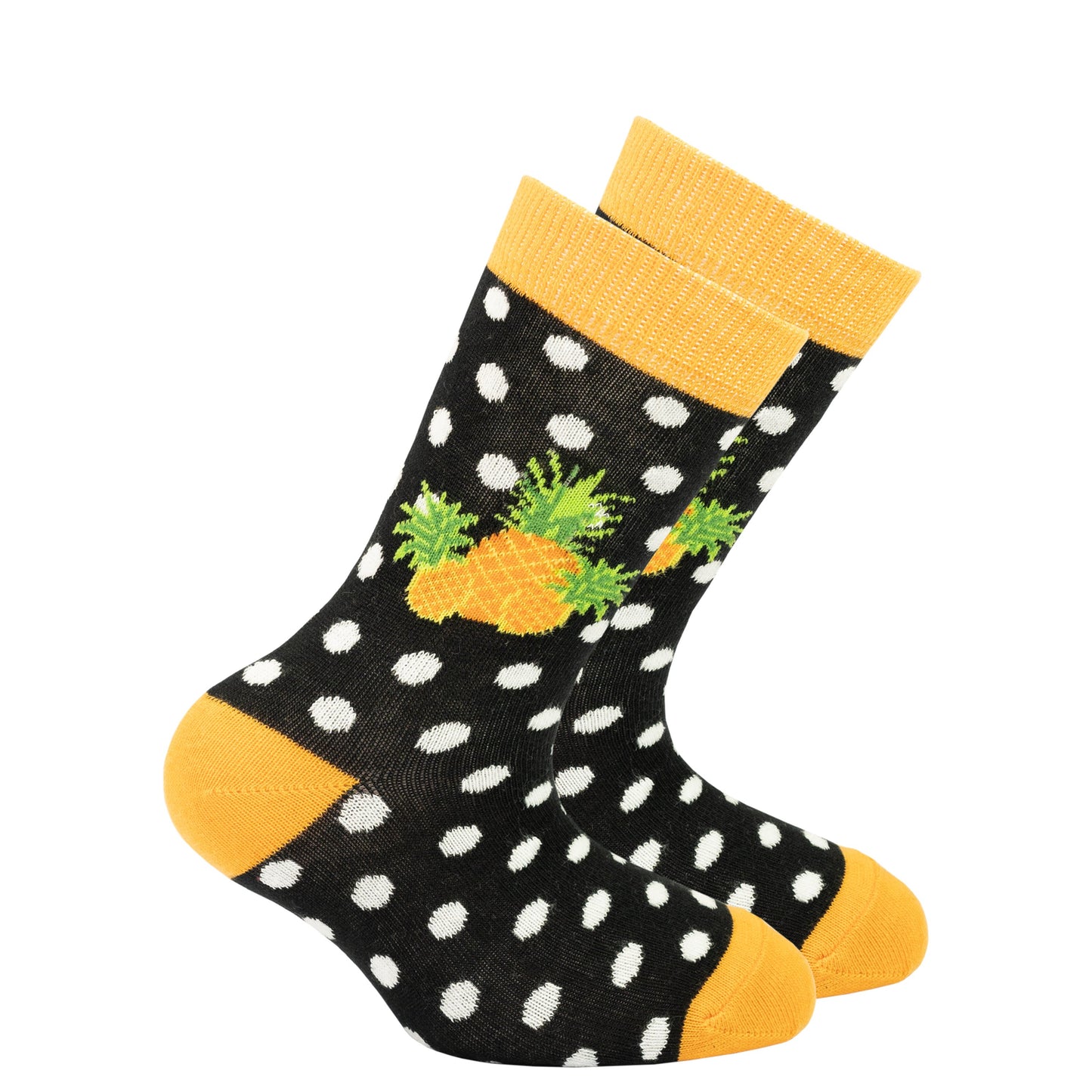 Kids Pineapple Dot Socks