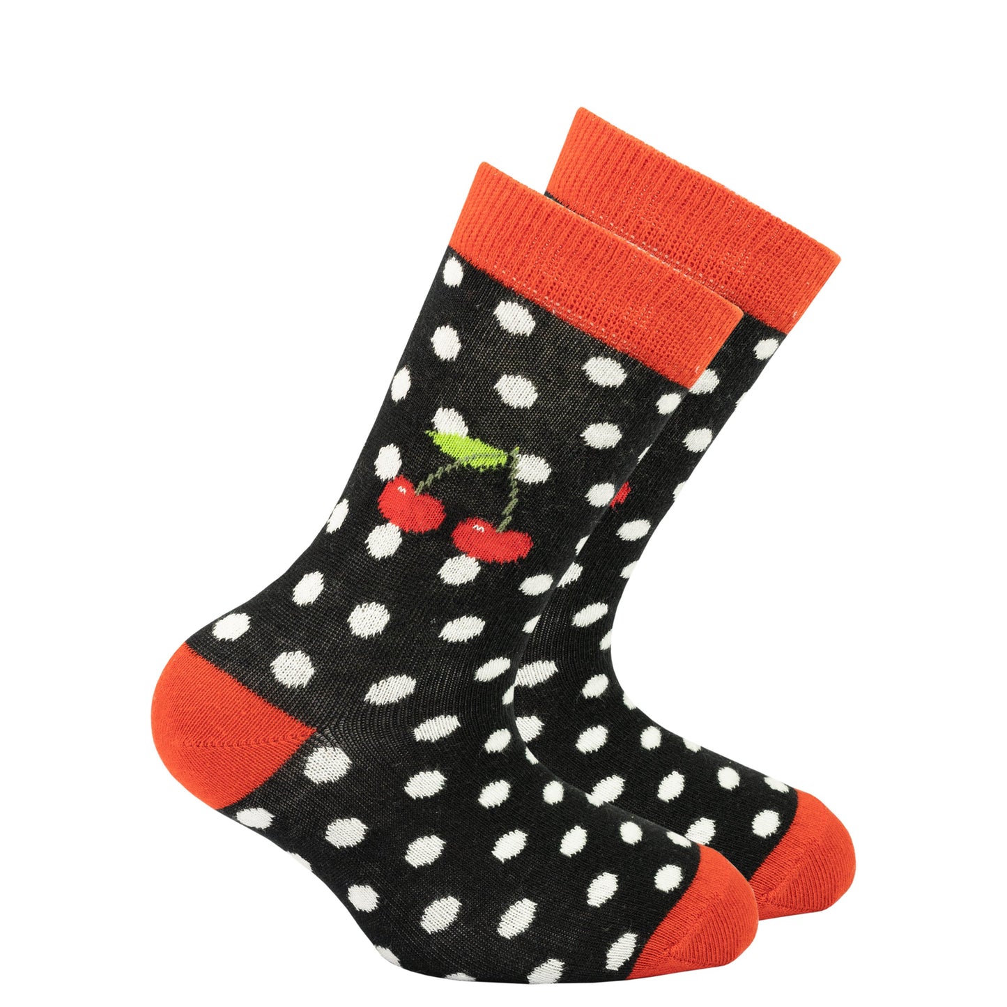 Kids Cherry Dot Socks