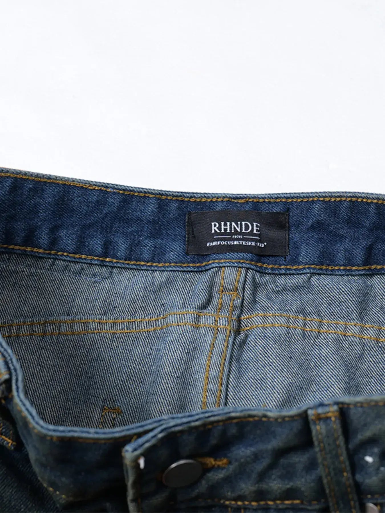 Men's Wide Leg Balloon Denim Jeans
